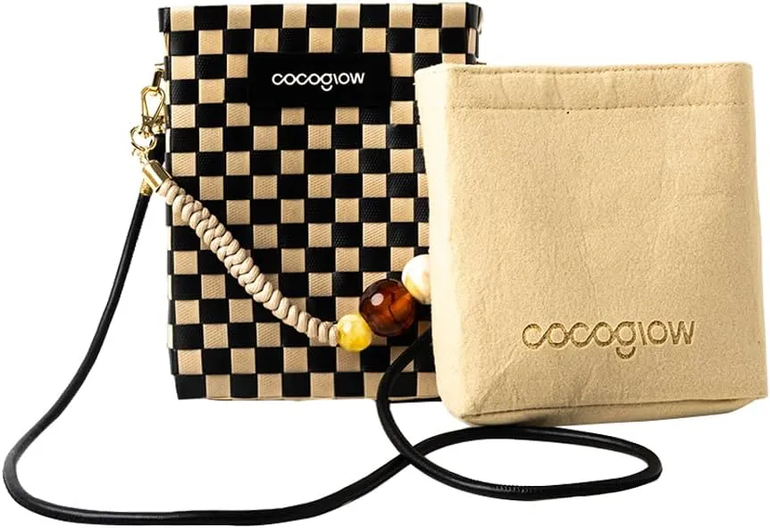 Square Cross-Body Handbag,Vintage Women's Hand-Woven Basket Bag, With Detachable Shoulder Strap and Hand Strap