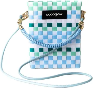 Square Cross-Body Handbag,Vintage Women's Hand-Woven Basket Bag, With Detachable Shoulder Strap and Hand Strap