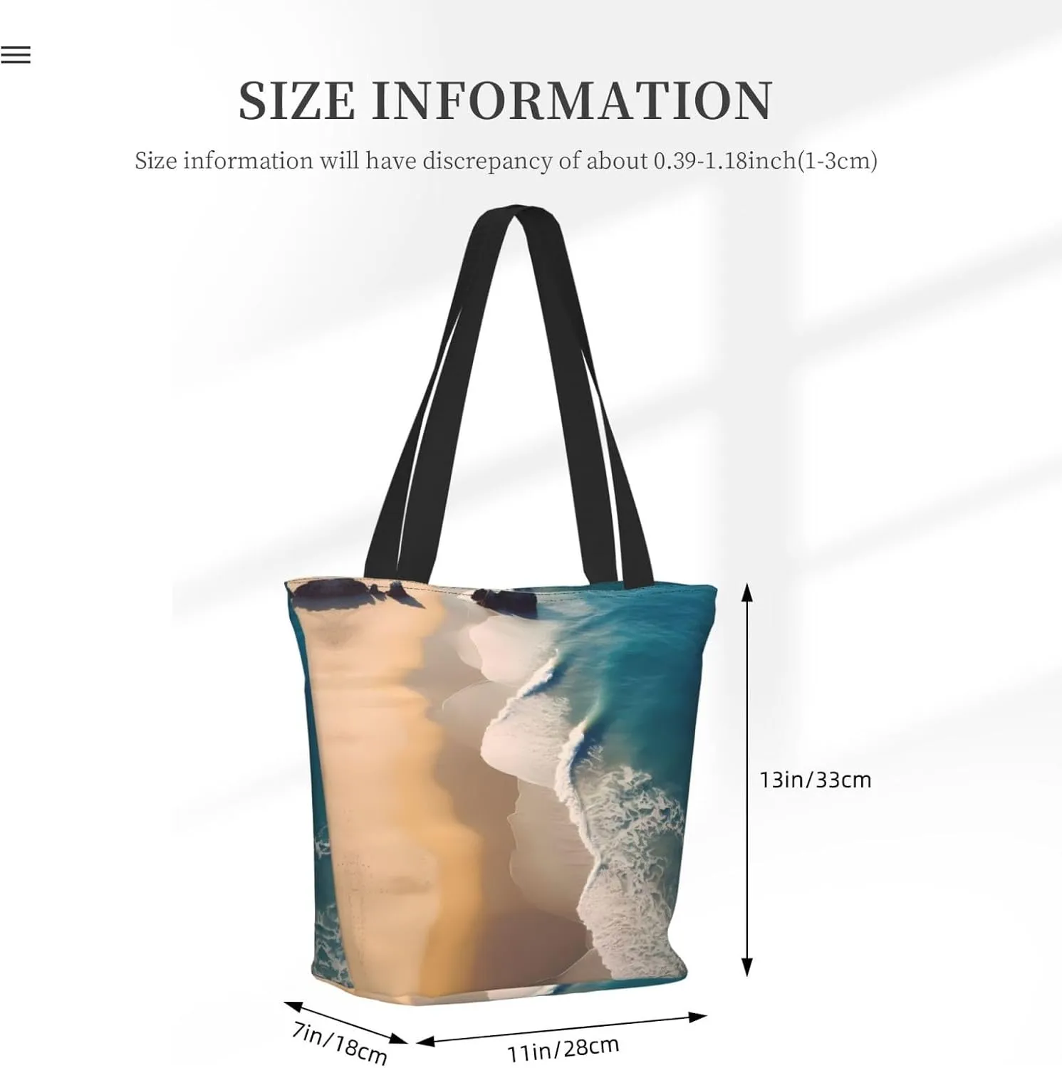Strawberry Printed Fashionable Large Handbag And Shoulder Bag, Suitable For Various Daily Use