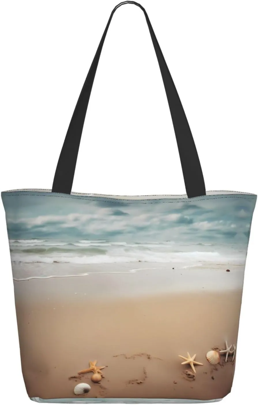Strawberry Printed Fashionable Large Handbag And Shoulder Bag, Suitable For Various Daily Use