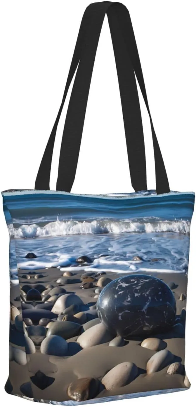 Strawberry Printed Fashionable Large Handbag And Shoulder Bag, Suitable For Various Daily Use