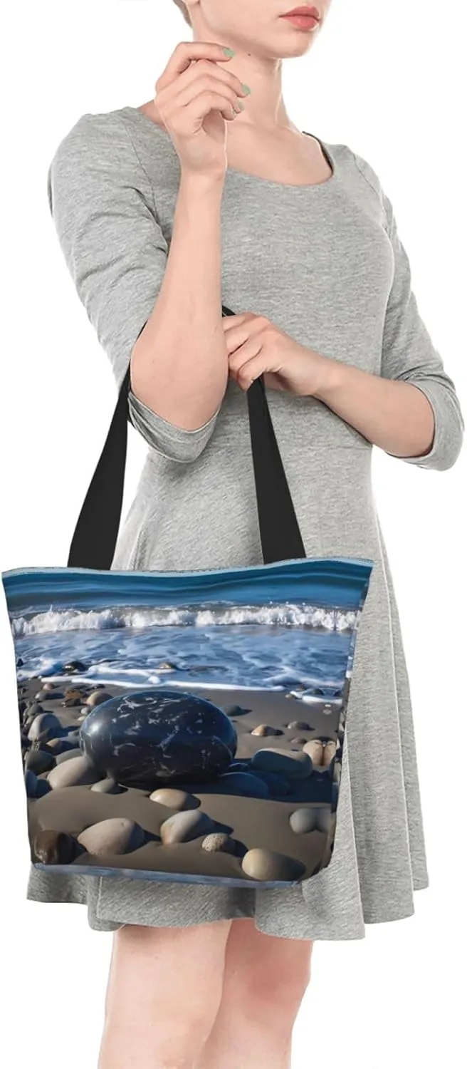 Strawberry Printed Fashionable Large Handbag And Shoulder Bag, Suitable For Various Daily Use