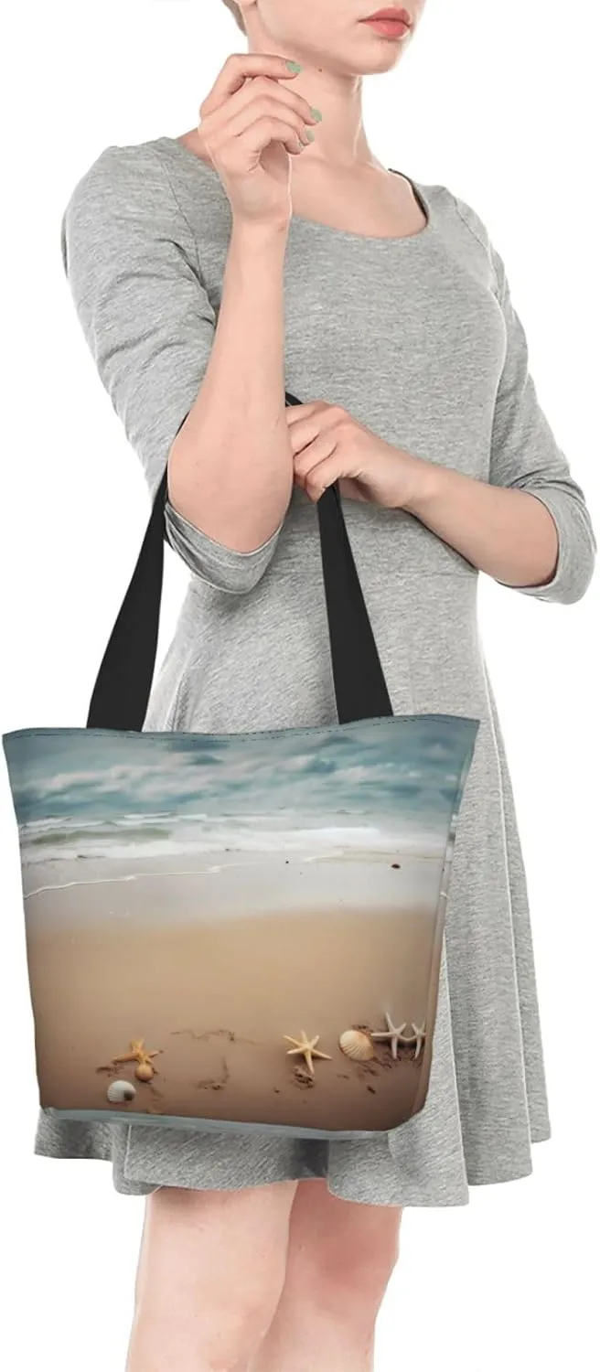 Strawberry Printed Fashionable Large Handbag And Shoulder Bag, Suitable For Various Daily Use
