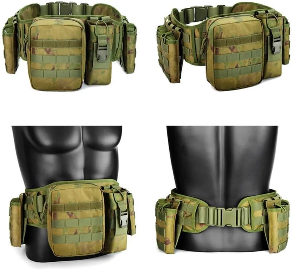 Tactical Waist Bags Multi-function Outdoor Sport Belt Waist Packs Travel Multi-pockets Fanny Pack Chest Bag Male (GCP)