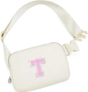 Teacher Appreciation Gifts for Women,Teacher Birthday Gifts,Teacher Bag Ideas,Thank You Teacher Christmas Gifts Teacher Retirement Gifts for Women Teachers Day Gift,Belt Bag Crossbody Bag|Cream T