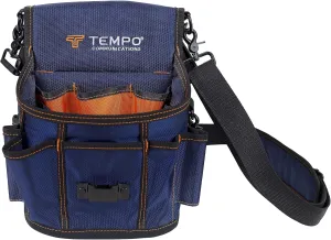 TEMPO PA9150 Ultimate Technician Tool Bag - Utility Tech Bag - 1680D Fabric - Shoulder, Waist, Handle - Irrigation Technician Pouch Bag