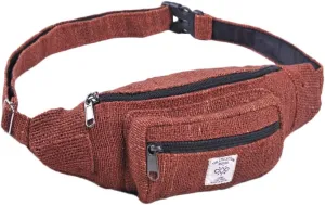The Collection Royal Himalayan Hemp Fanny Pack, Eco-friendly, Fanny Packs Boho, Hippie Fanny Pack, Waist Belt, Travel Utility Belt