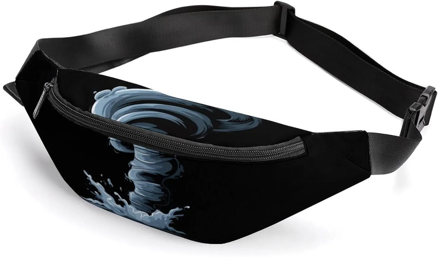 Tornado Crossbody Fanny Pack Waist Packs Adjustable Shoulder Bags Sling Bag for Hiking Running Cycling