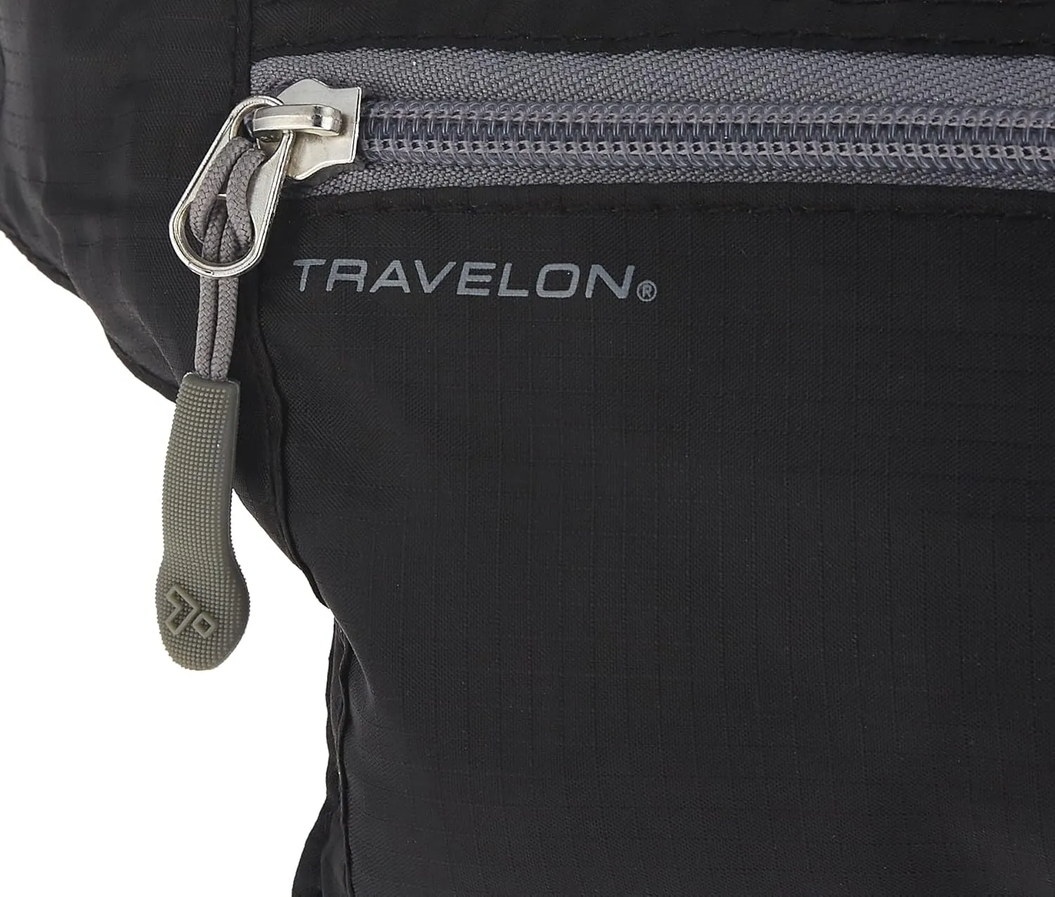 Travelon Double Zip Waist-Pack, Black, One Size