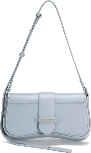Trendy Purse for Women Small Vegan Leather Shoulder Bag Mini Ladies Clutch Handbag