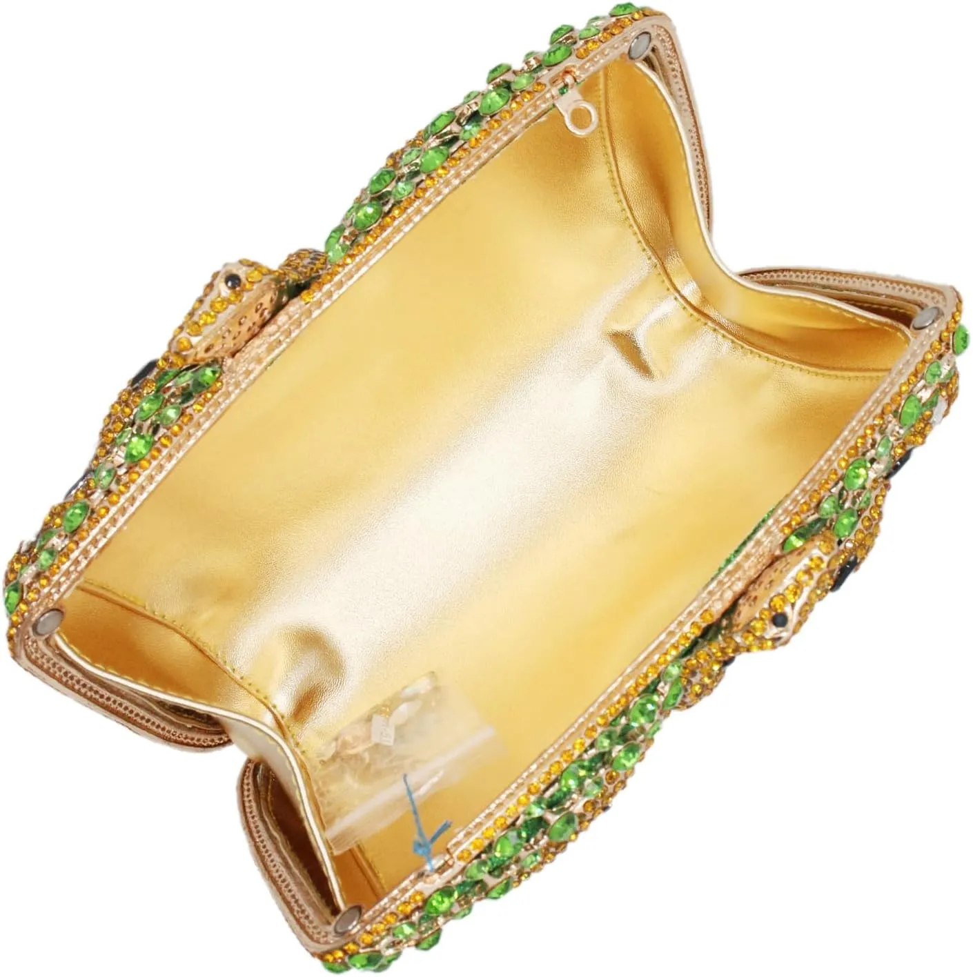 UMREN Sparkly Snake Rhinestones Clutch Women Evening Bag Luxury Crystal Clutch Purse Glitter Handbag for Wedding Party Prom