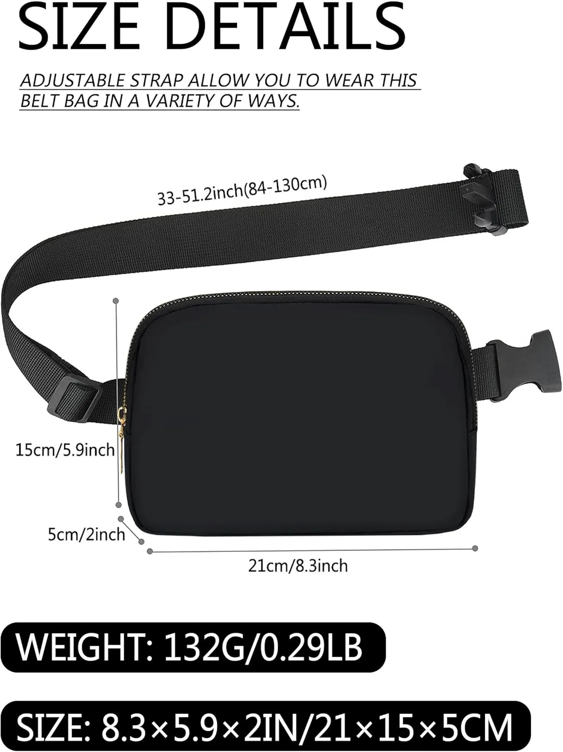 Unisex Fanny Pack for Women Men, 1L Everywhere Mini Belt Bag with Adjustable Strap, Lightweight Nylon Crossbody Bags Small Waist Pouch for Workout Running Traveling Hiking (Burgundy Red)