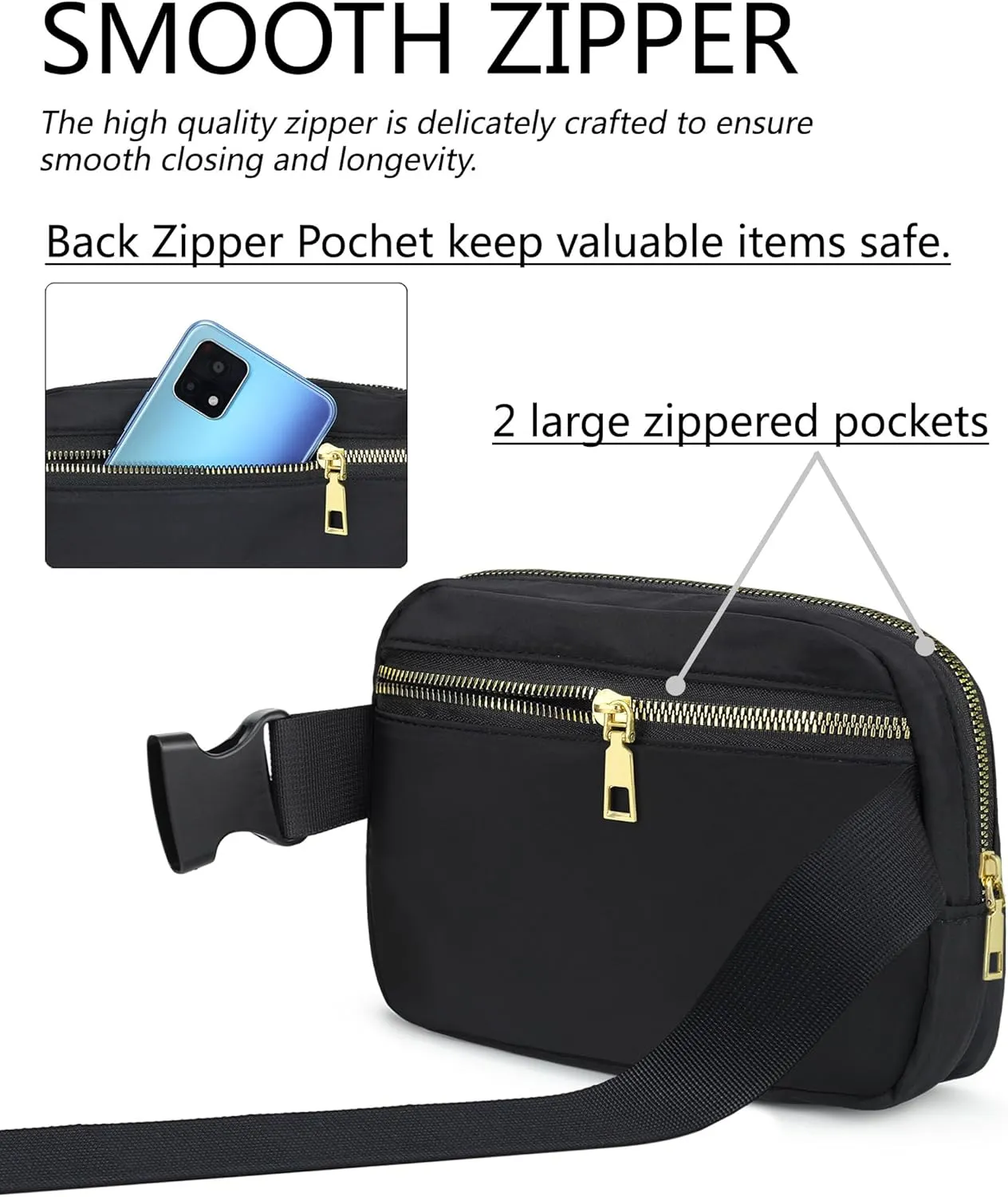 Unisex Fanny Pack for Women Men, 1L Everywhere Mini Belt Bag with Adjustable Strap, Lightweight Nylon Crossbody Bags Small Waist Pouch for Workout Running Traveling Hiking (Burgundy Red)