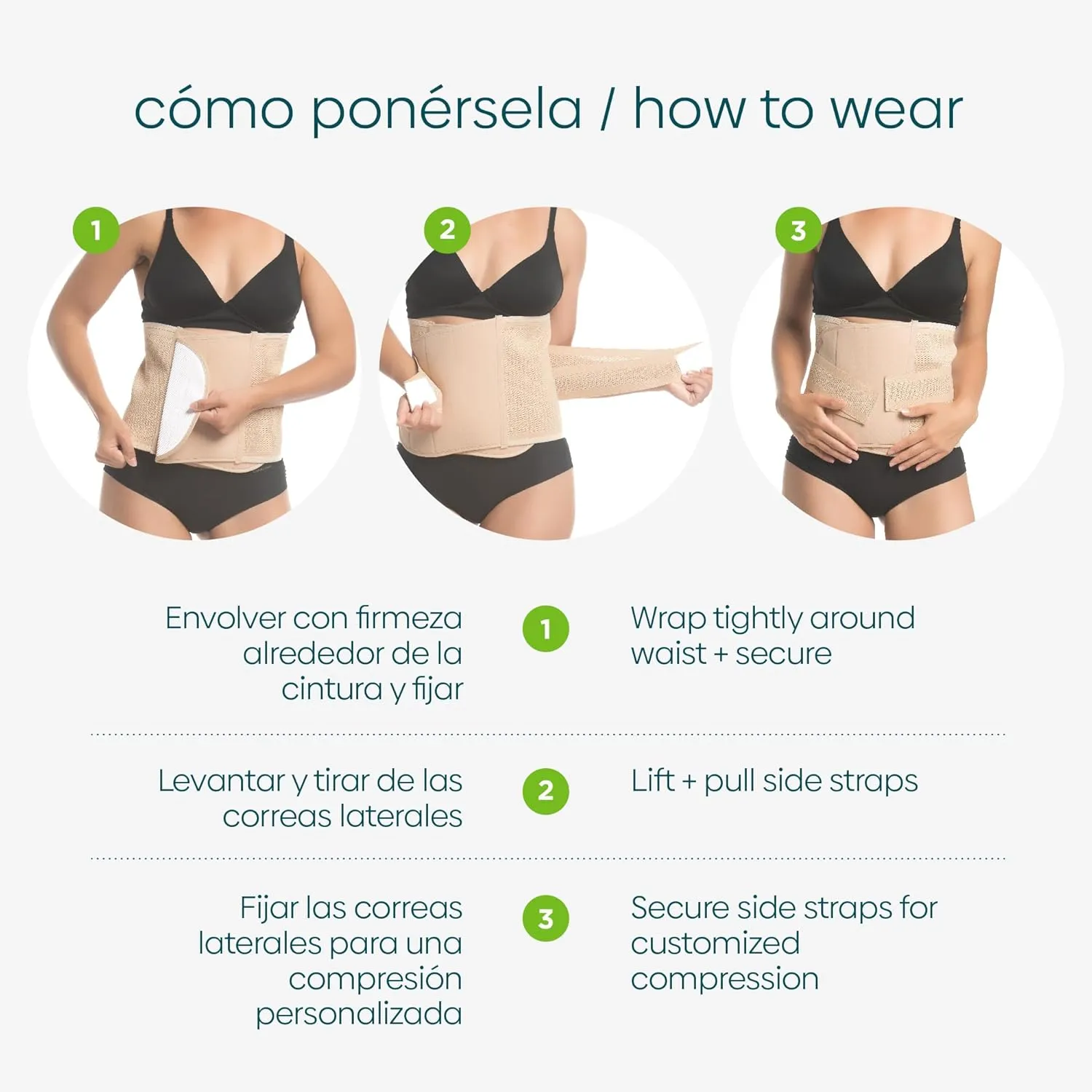 UpSpring Faja postpartum belly band, after baby shapewear wrap