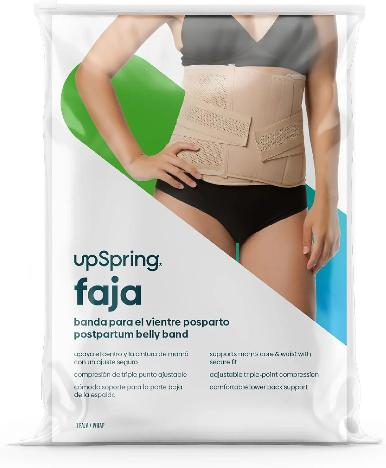 UpSpring Faja postpartum belly band, after baby shapewear wrap