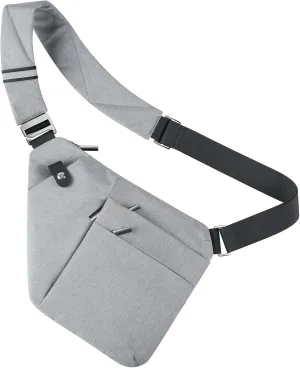 VADOO Sling Bag - Anti-theft Crossbody Shoulder Bag for Men and Women