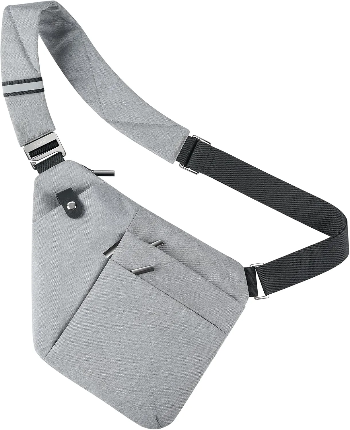 VADOO Sling Bag - Anti-theft Crossbody Shoulder Bag for Men and Women