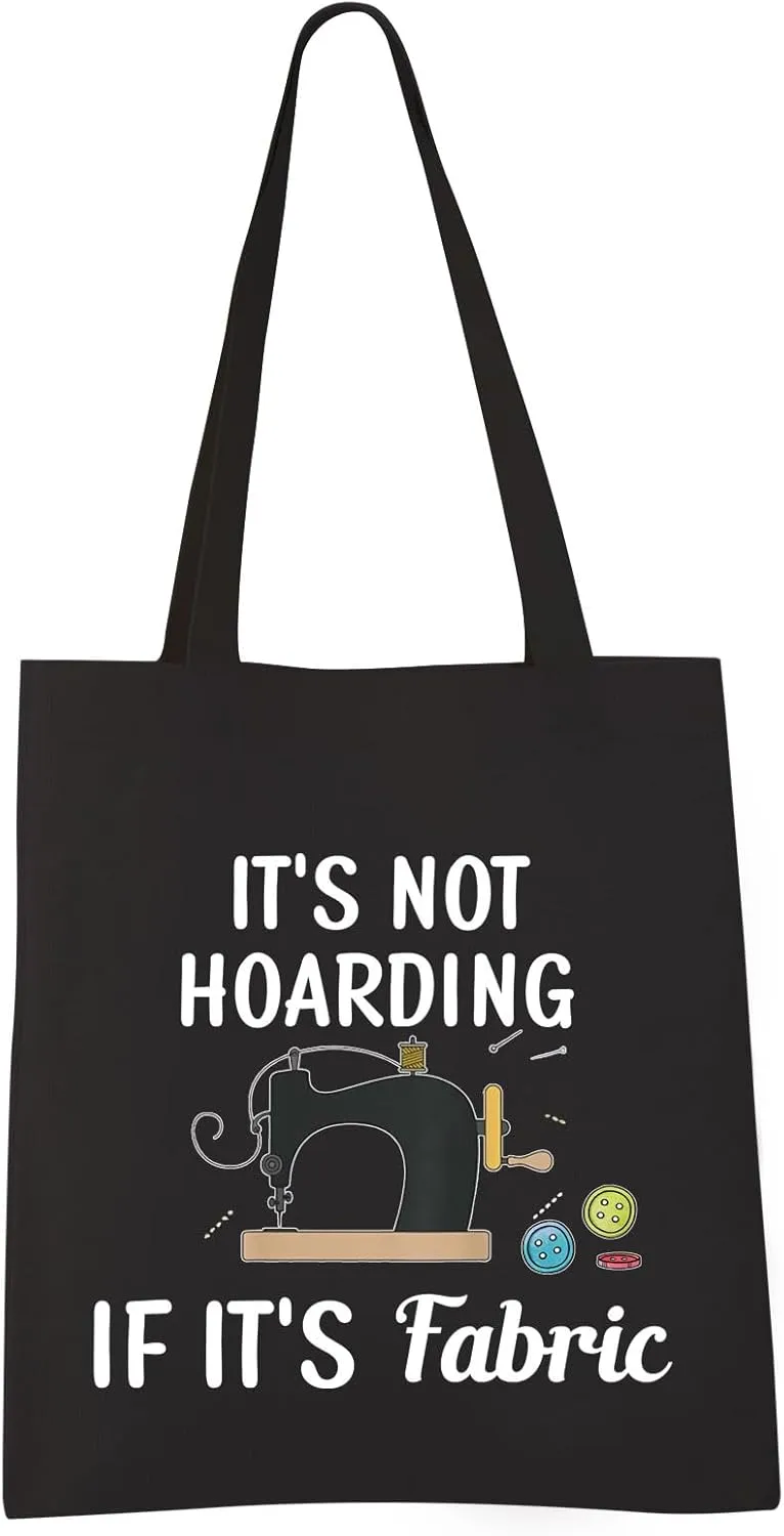 VAMSII Fabric Shoulder Bag - Funny Sewing & Quilting Gifts