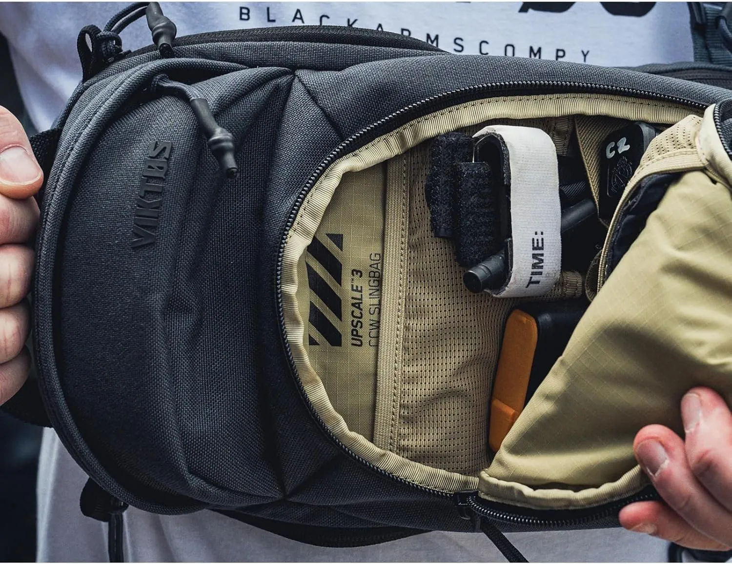 VIKTOS Upscale3 Tactical Slingbag | Durable Water-Resistant Bag with Ambidextrous Shoulder Strap for Concealed Carry & EDC, Midwatch