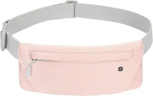 WHIPPY Slim Running Belt Fanny Pack for Women Men Elastic Runners Belt Waist Pouch Chest Bag Phone Holder Waist Pack for Running Hiking