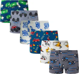Winging Day Little Boys' Cotton Brief Soft Underwear Multipack