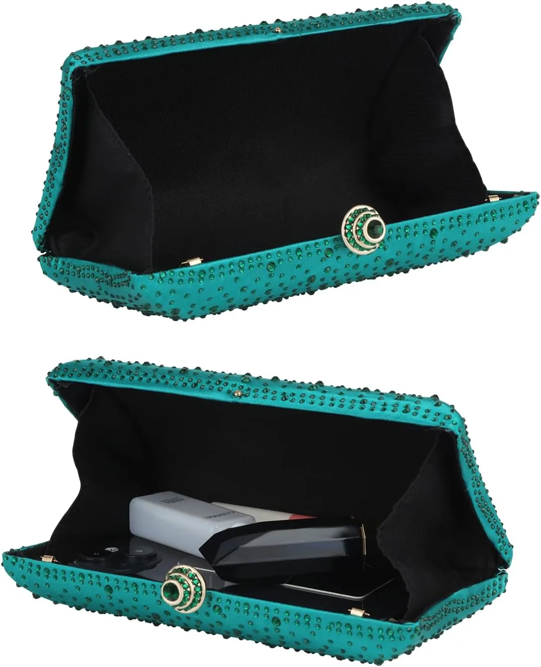 Women Handbags Rhinestone Party Prom Wedding Bride Evening Bags Crystal Party Clutch Purse