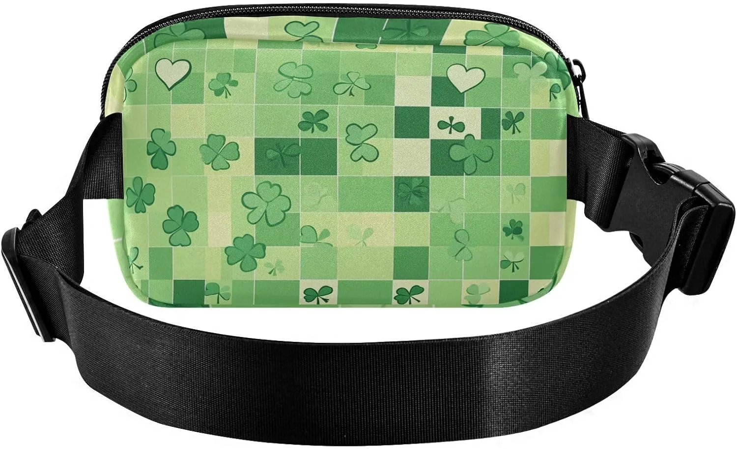 Women Men Crossbody Belt Bag Water Resistant Multipurpose Waist Bags Fanny Pack Croose Body Purse for Travel Running Hiking, St