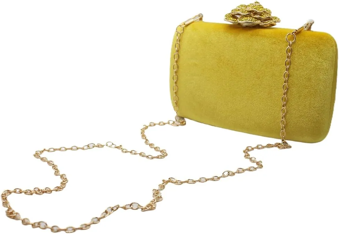 Women Temperament Velvet Banquet Bag Dinner Clutch Party Evening Dress Clutch Bag