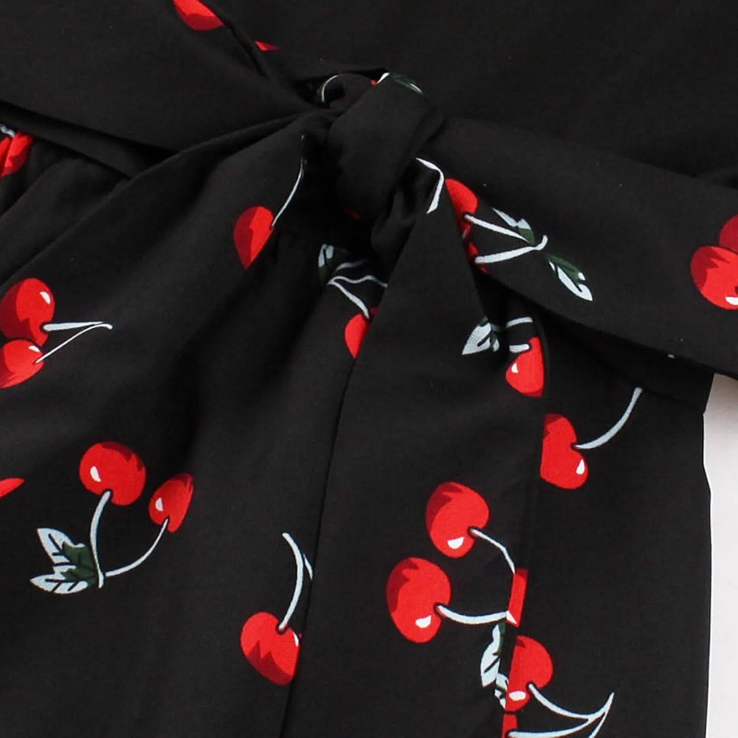 Women Vintage Polka Dot 1950s Audrey Retro Rockabilly Prom Dress Causal Long Sleeve Ruffle Club Party Cocktail Dress