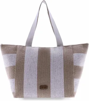 Women's Beach Summer Bag Beach Bag Shopper Multicoloured, Multi-Coloured, 34x21x34 cm