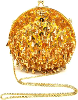 Women's clutch Small sequins evening purse bag for Cocktail Party Prom Wedding Banquet