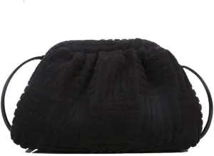 Women's Soft Cloud Bag - Fashion Dumpling One-shoulder Tote - Pleated Pouch Y2K Tote