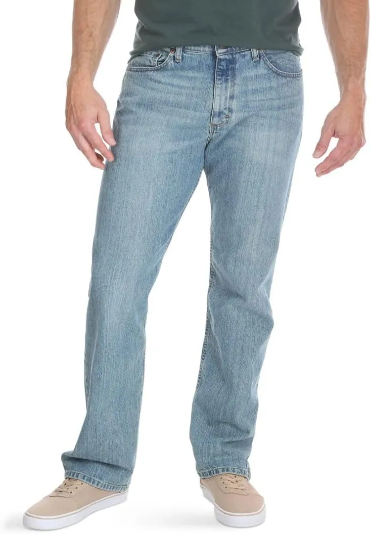 Wrangler Authentics Men's Regular Fit Comfort Flex Waist Jean