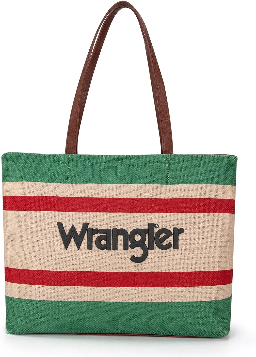 Wrangler Large Tote Bag for Women Shoulder Purse Bag with Zipper