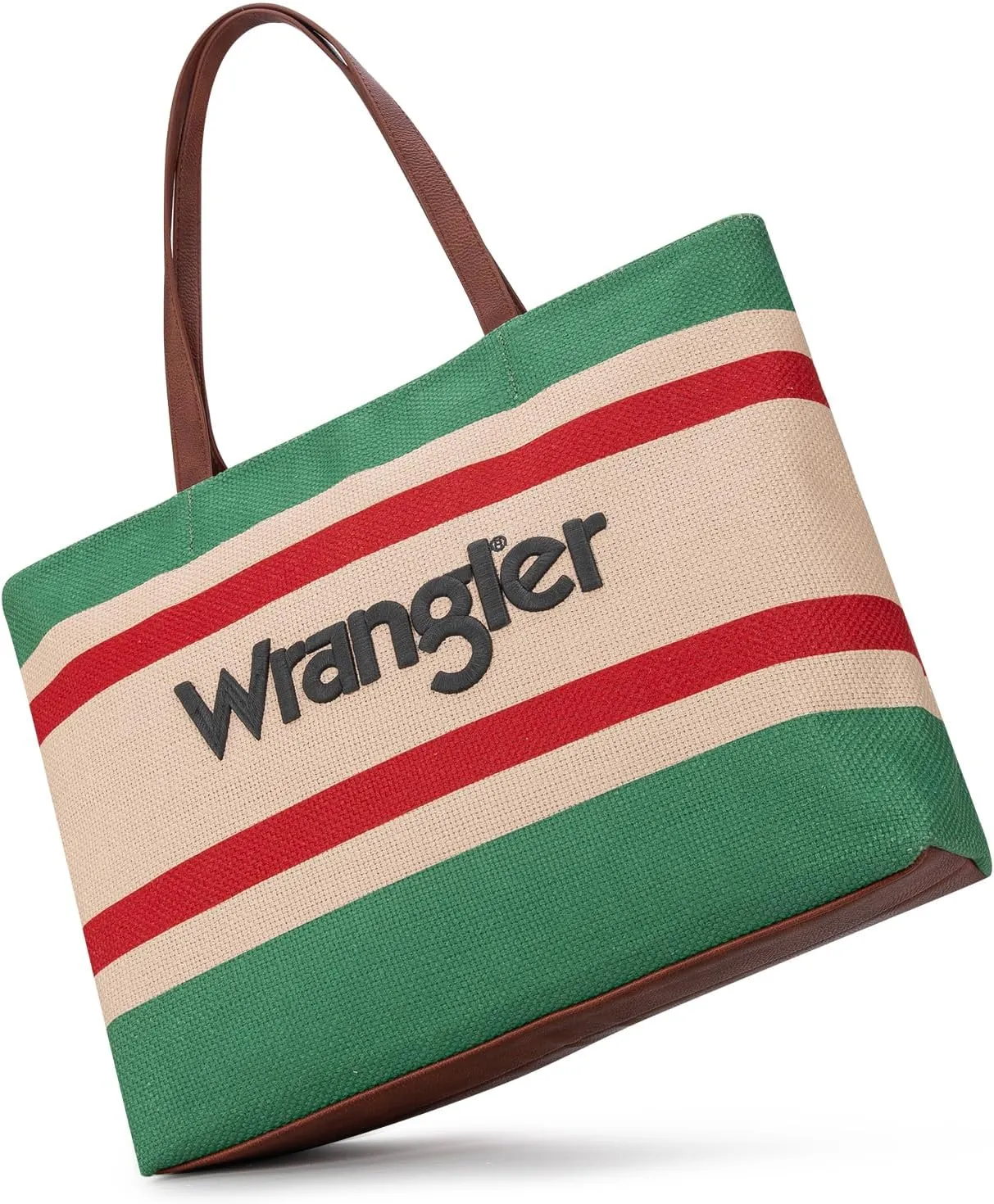 Wrangler Large Tote Bag for Women Shoulder Purse Bag with Zipper