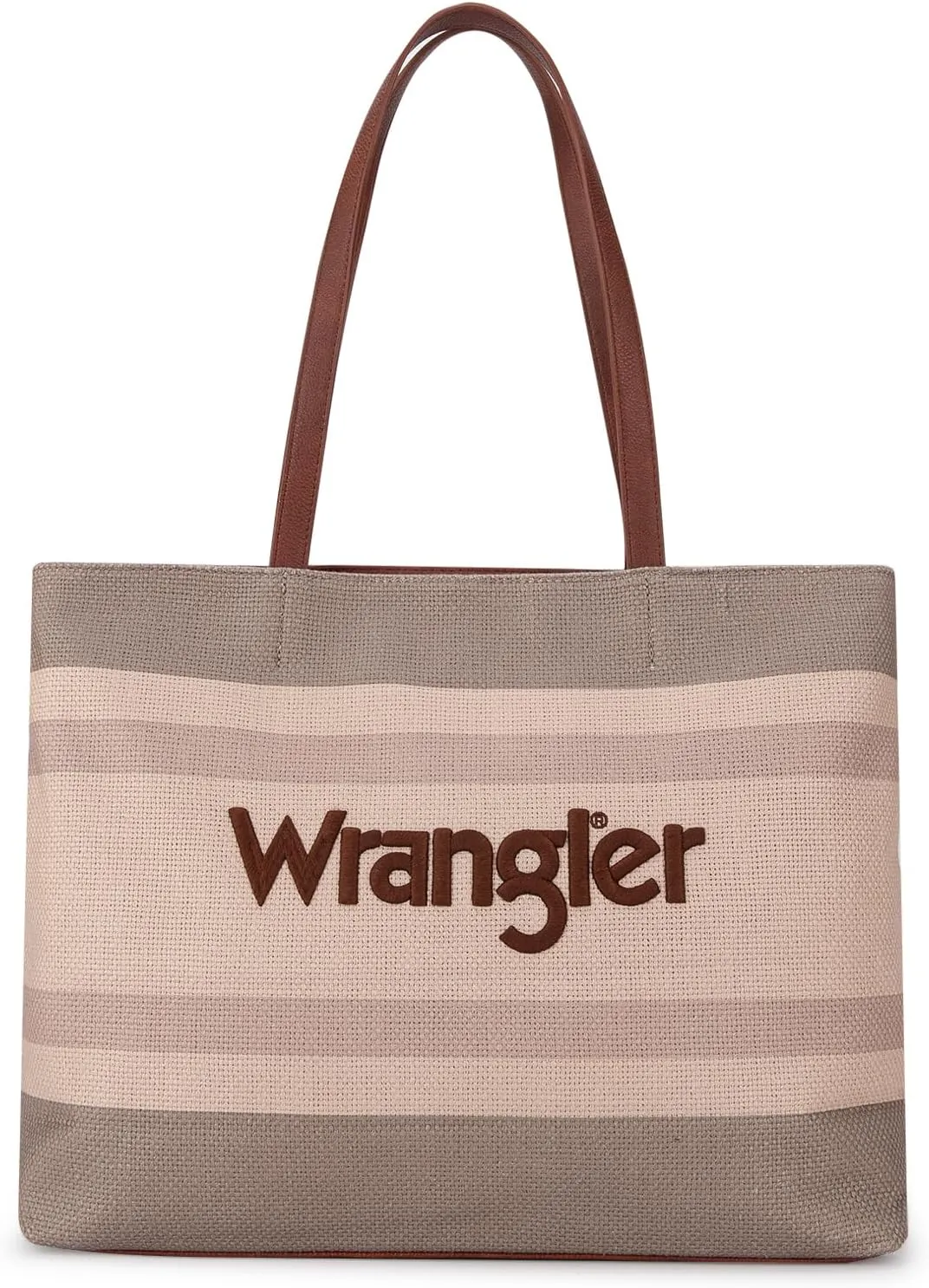 Wrangler Large Tote Bag for Women Shoulder Purse Bag with Zipper