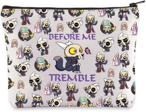 WZMPA Owl Lover Cosmetic Bag Owl Fans Gifts Tremble Before Me King Makeup Zipper Pouch Bag For Movie Fans (Before Me 2-Full)