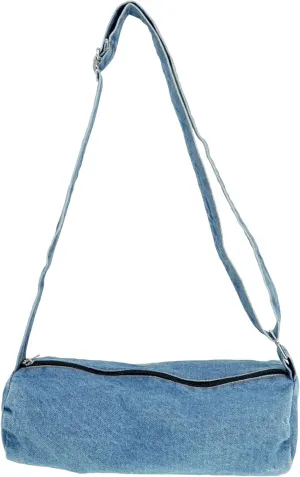 YunZh Denim Hobo Bag, Casual Style Lightweight Classic Retro Travel Shopper Purse Shoulder Handbag Messenger Bag